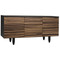 CFC Orillia Sideboard - Body Black Shellac, Fronts Natural