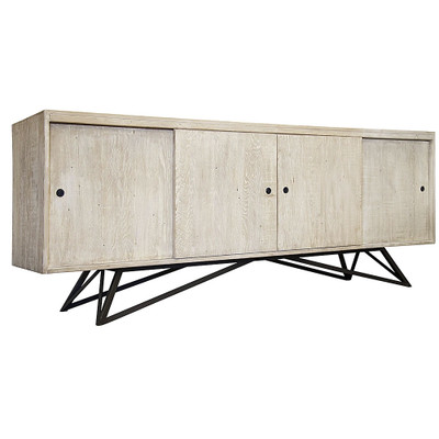 CFC Byron Sideboard - Grey Wash Wax