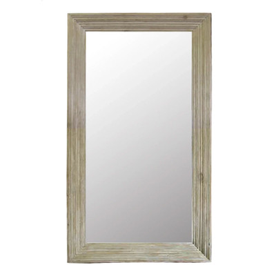 CFC Floor Mirror - Grey Wash Wax - 54"