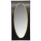 CFC Golden Egg Mirror - Black Shellac With Gold Leaf