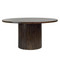 Alder & Tweed Bradley 60" Round Dining Table - Aged Ash