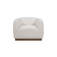 Alder & Tweed Braidy Occasional Swivel Chair