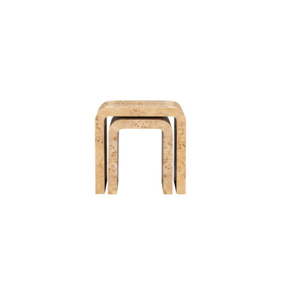 Alder & Tweed Brea Nesting Tables - Toasted Burl