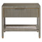 Alder & Tweed Caleb One Drawer Nightstand - Brushed Smoke