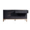 Alder & Tweed Caleb Six Drawer Dresser - Brushed Smoke