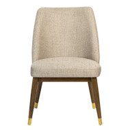 Alder & Tweed Cole Dining Chair - Warm Walnut