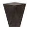 Alder & Tweed Gavin Accent Table - Brushed Carbon