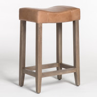 Alder & Tweed Knox Saddle Bar Stool