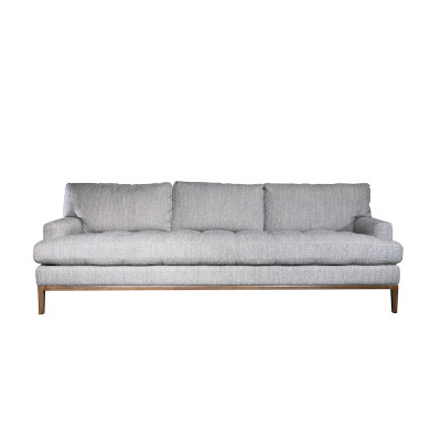 Alder & Tweed Lewis Sofa - Metallic Oyster