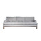 Alder & Tweed Lewis Sofa - Metallic Oyster