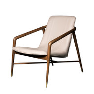 Alder & Tweed Remi Occasional Chair - Warm Walnut