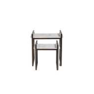 Alder & Tweed Santa Barbara Nesting Tables - Gunmetal