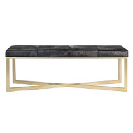 Alder & Tweed Scottsdale Bench - Antique Brass