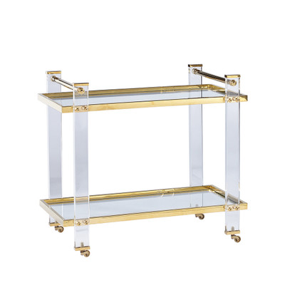 Lillian August Kent Bar Cart