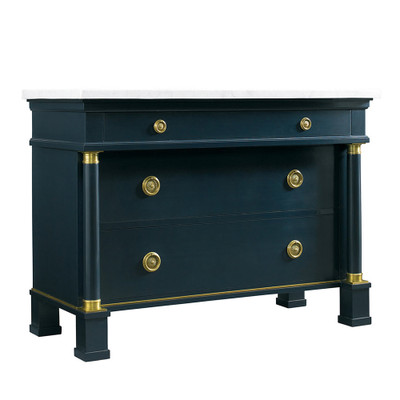 Lillian August Hartman Marble Top Chest