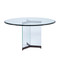 Lillian August Ava Round Glass Pedestal Dining Table