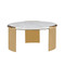 Lillian August Chloe Medium Marble Top Cocktail Table