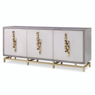 Ambella Home Origami Multi-Use Cabinet - Ash Grey/Lin