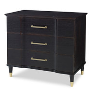 Ambella Home Valmont Nightstand - Rubbed Raven