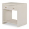 Ambella Home Bethany Shagreen Nightstand - Linen