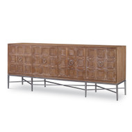 Ambella Home Tiered 4 Door Multi-Use Cabinet