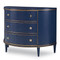 Ambella Home Orion Demilune Chest - Cadet Blue