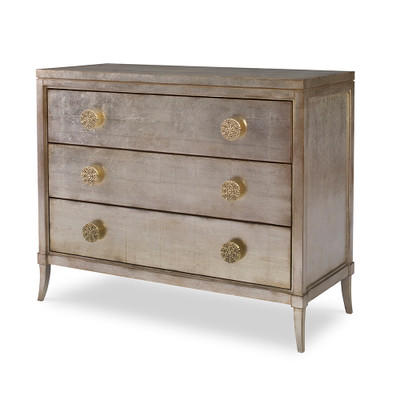 Ambella Home Cassia Chest - French Gold Leaf
