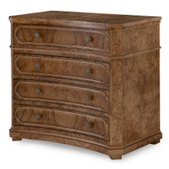 Ambella Home Overton Burl Chest - Clear Coat