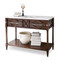 Ambella Home Spindle Sink Chest - Walnut