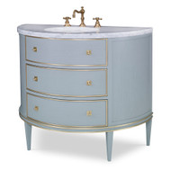 Ambella Home Orion Sink Chest - Polar Blue