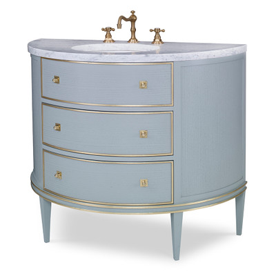 Ambella Home Orion Sink Chest - Polar Blue