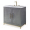 Ambella Home Bellissimi Sink Chest - Steel