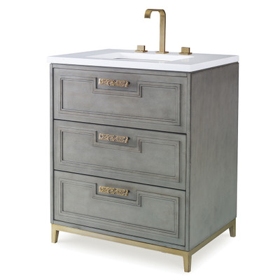 Ambella Home Bellissimi Petite Sink Chest - Shadow Gr