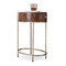 Ambella Home French Key Accent Table - Silver