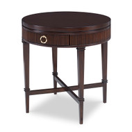 Ambella Home Reeded Side Table - Round