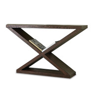 Ambella Home Salone Scuro Double-V Console Table