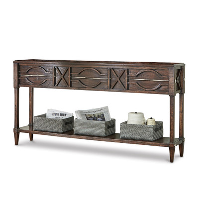 Ambella Home Spindle Console - Walnut