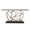 Ambella Home Sculpted Console - Silver