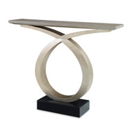 Ambella Home Loophole Console Table - Silver