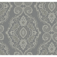 Seabrook Designs Nautical Damask - Black Sands