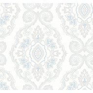 Seabrook Designs Nautical Damask - Blue Oasis
