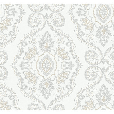 Seabrook Designs Nautical Damask - Sand Dunes