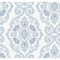 Seabrook Designs Nautical Damask - Coastal Blue