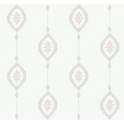 Seabrook Designs Sand Dollar Stripe - Pink Sunset