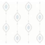 Seabrook Designs Sand Dollar Stripe - Blue Oasis