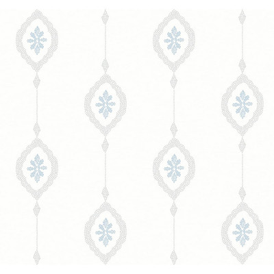 Seabrook Designs Sand Dollar Stripe - Blue Oasis