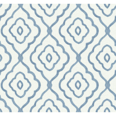 Seabrook Designs Seaside Ogee - Blue Oasis