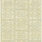 Seabrook Designs Dynasty Lattice - Metallic Pearl and Mint