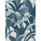 Seabrook Designs Imperial Banana Groves - Metallic Pearl and Azure Blue