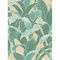 Seabrook Designs Imperial Banana Groves - Metallic Gold and Sea Green